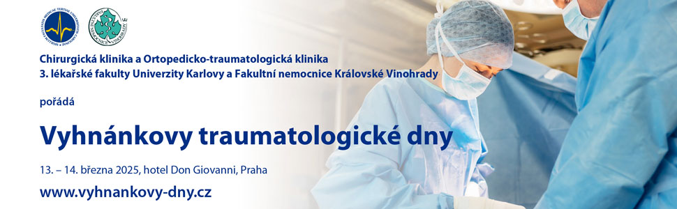 Vyhnánkovy traumatologické dny, 13.-14. března 2025