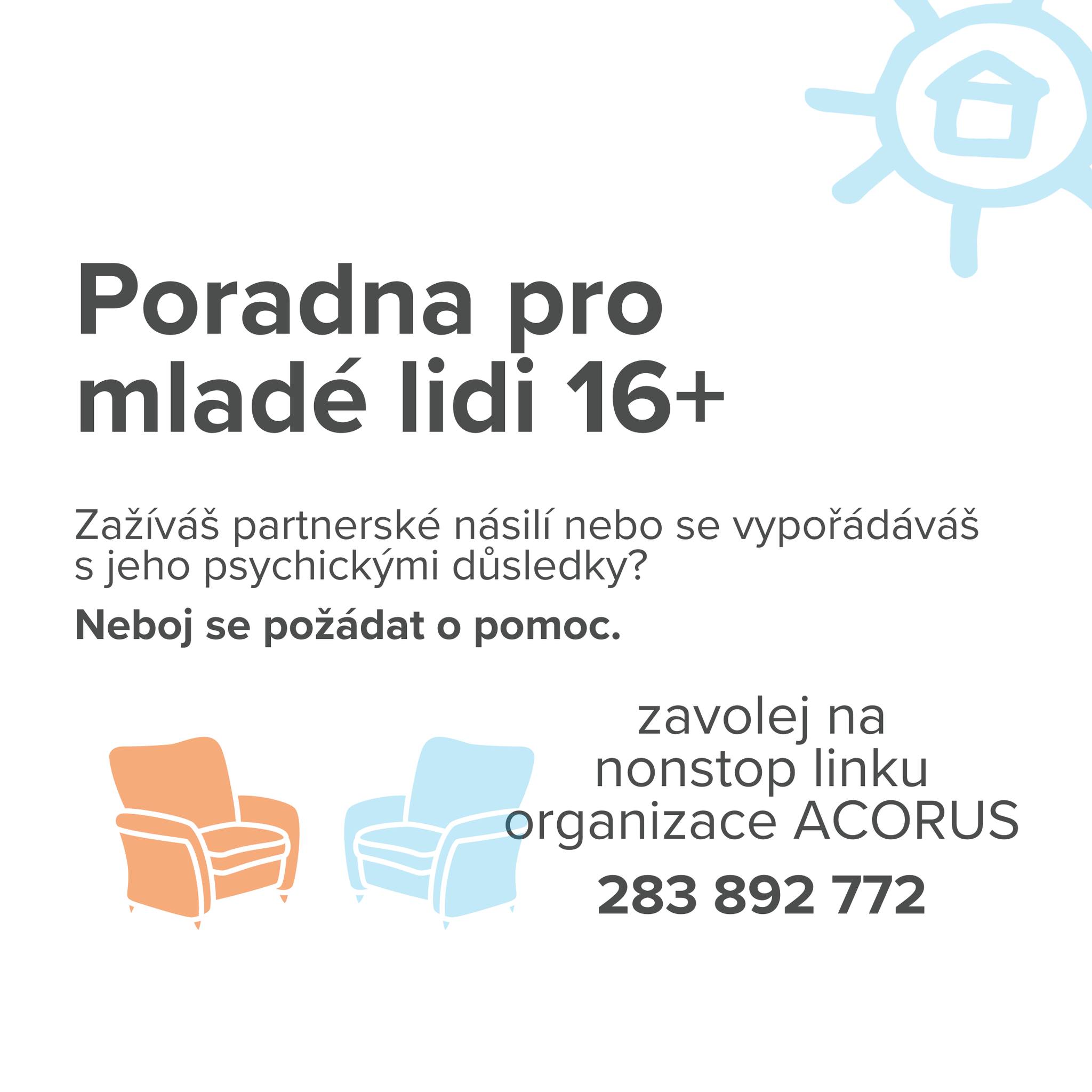 Poradna pro mladé lidi 16+